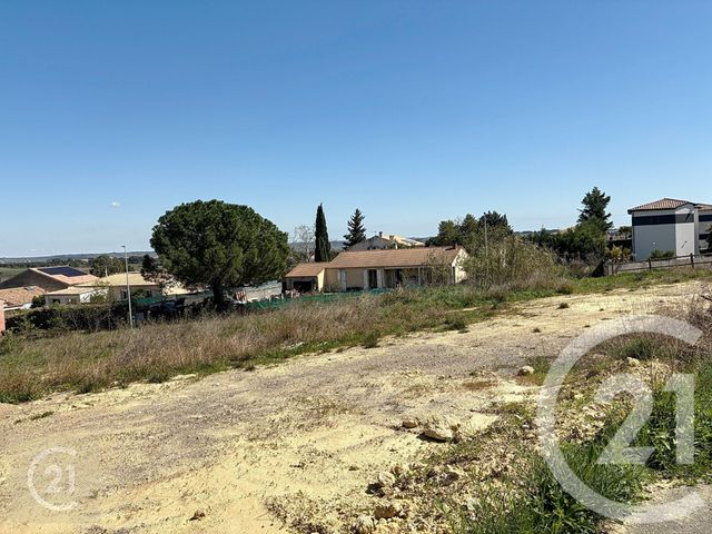 Terrain &agrave; vendre - 499 m2 - Cazouls Les Beziers - 34 - LANGUEDOC-ROUSSILLON