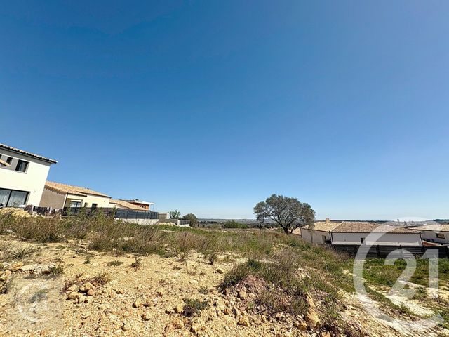 Terrain &agrave; vendre - 499 m2 - Cazouls Les Beziers - 34 - LANGUEDOC-ROUSSILLON