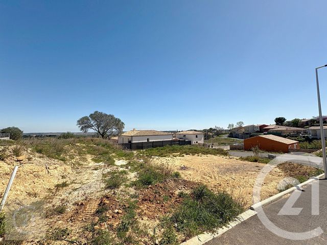 Terrain &agrave; vendre - 499 m2 - Cazouls Les Beziers - 34 - LANGUEDOC-ROUSSILLON