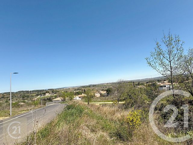 Terrain &agrave; vendre - 499 m2 - Cazouls Les Beziers - 34 - LANGUEDOC-ROUSSILLON