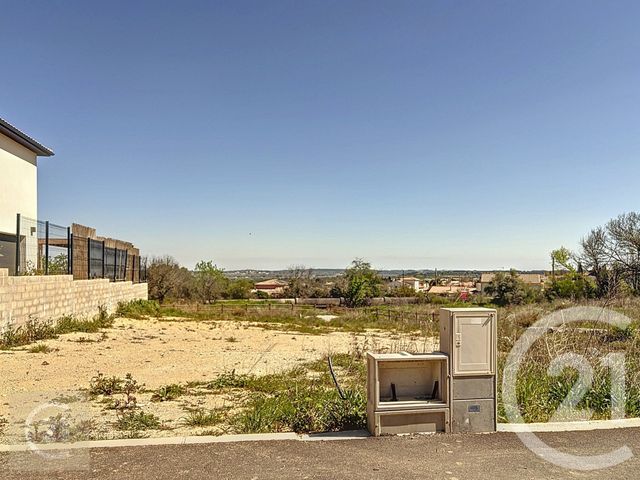 Terrain &agrave; vendre - 710 m2 - Cazouls Les Beziers - 34 - LANGUEDOC-ROUSSILLON