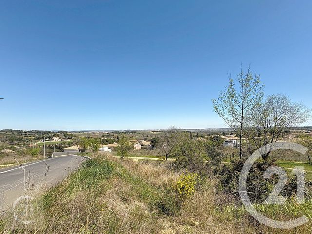Terrain &agrave; vendre - 710 m2 - Cazouls Les Beziers - 34 - LANGUEDOC-ROUSSILLON