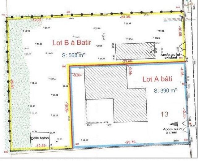 Terrain à vendre - 568 m2 - Beziers - 34 - LANGUEDOC-ROUSSILLON